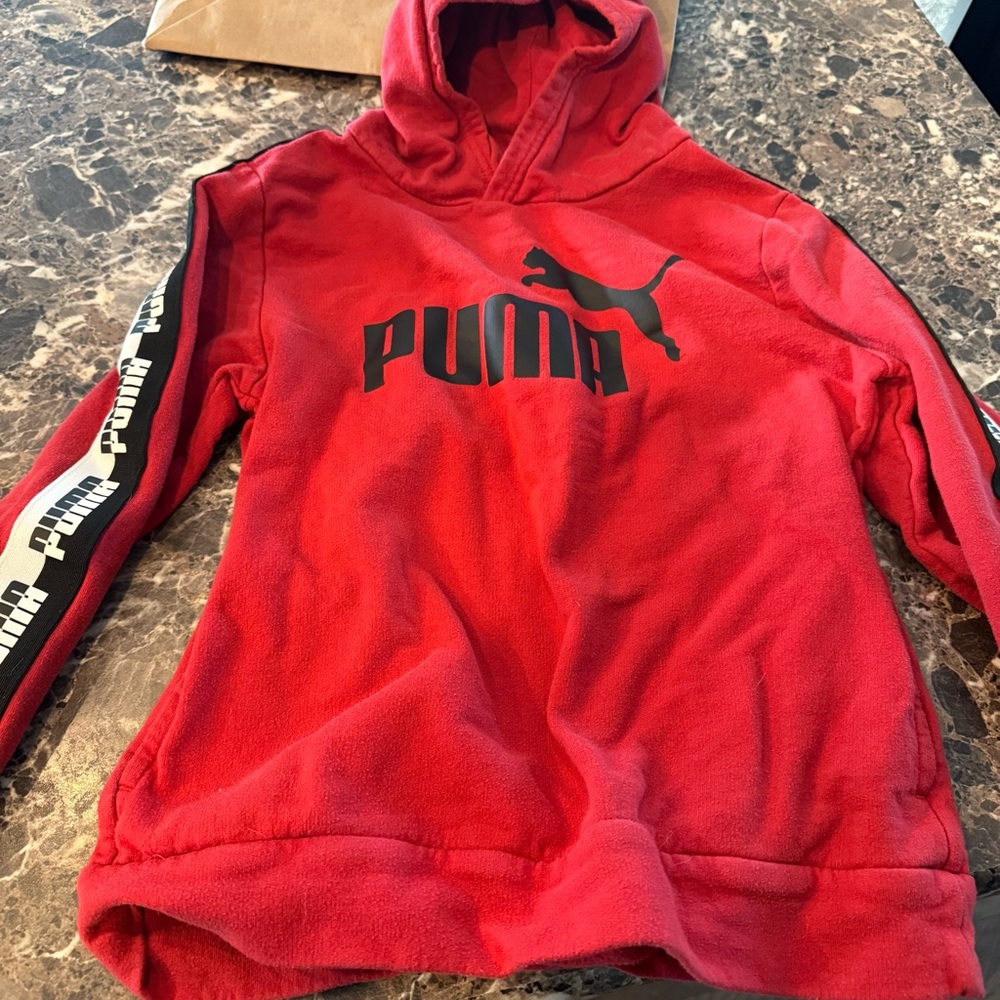 Puma Red Hoodie for Kids